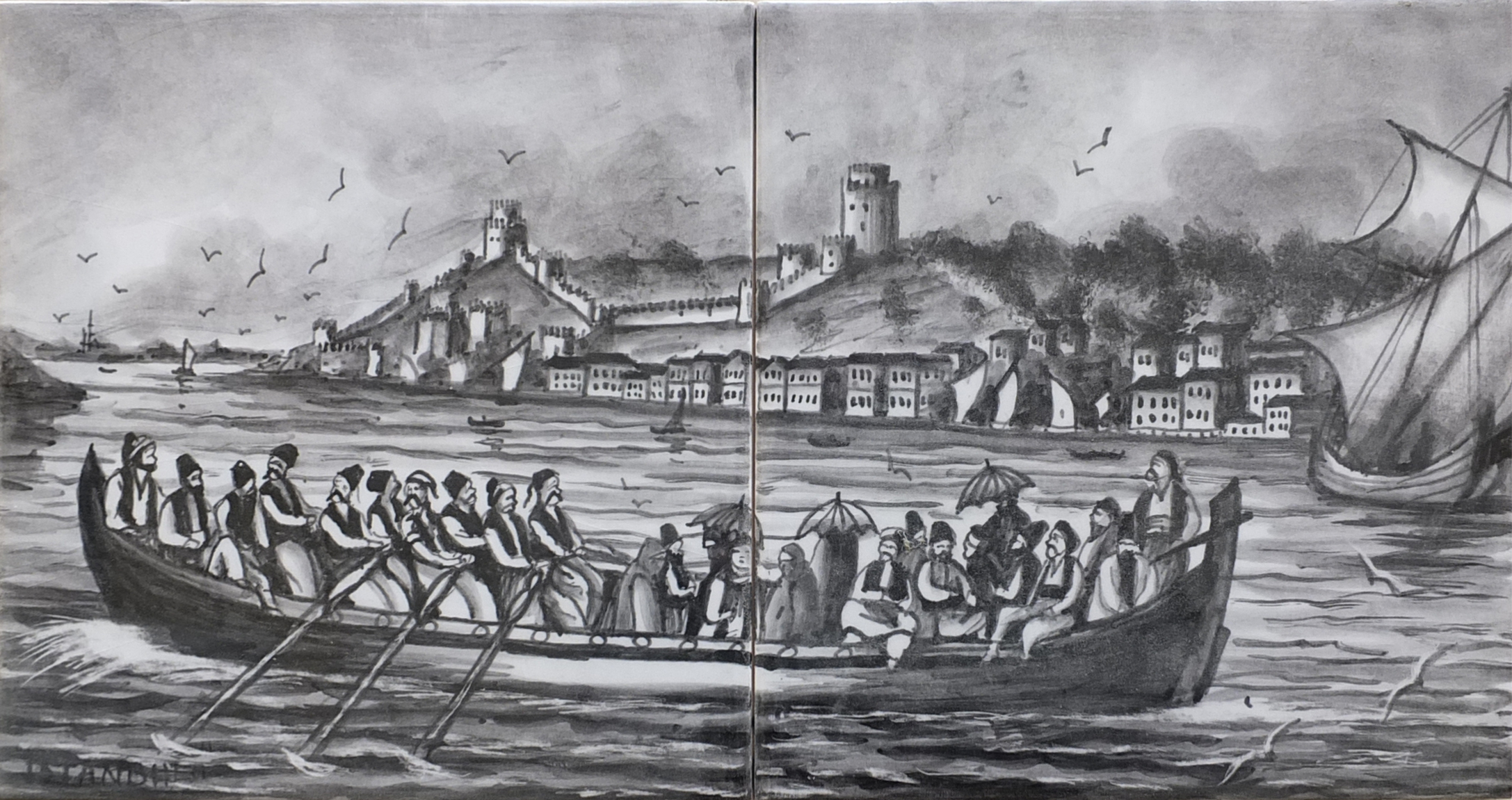 Çini Panolar  20x40-52